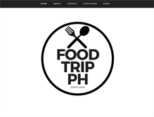 Tablet Screenshot of foodtrip.info